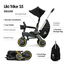 Load image into Gallery viewer, Doona Liki Trike S5 - Nitro Black - Doona™ NZ
